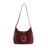 NEW AUTUMN RETRO CONTRAST COLOR UNDERARM BAG_CWAB3283