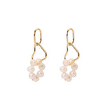 NEW VINTAGE NATURAL PEARL EARRINGS FOR WOMEN_CWAJE3814