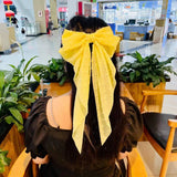 BIG BOW HEADBAND RIBBON HAIRPIN_CWAHA0855