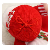 Cwmm1753_Christmas Printed Tote Bag Apple Candy Gift Bag