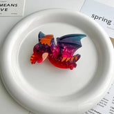 NEW COLORFUL GRADIENT DINOSAUR HAIR CLAW CLIP_CWAHA5824