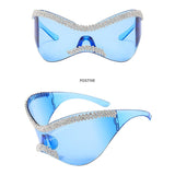 LUXURY RHINESTONE LARGE FRAME CYCLING SUNGLASSES_CWASG0863