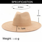 MENS AND WOMENS WIDE BRIM HATS WITH FLAT BRIM_CWAH1766