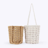 SHOULDER BAG BEACH BAGS TOTES WITH MESH_CWAB4662