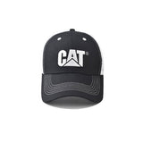 COTTON NEW CAT LETTER EMBROIDERED TRUCKER HAT_CWAH1366