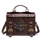 RETRO CLOCK DECORATIVE PUNK SHOULDER BAG_CWAB0629