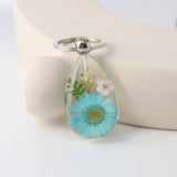 CREATIVE REAL FLOWER KEYCHAIN CAR PENDANT_CWMM3704