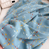 LIGHTWEIGHT KOREAN STYLE FRINGE WINTER SCARF WRAP_CWASC2780