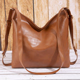 RETRO PU HANDBAG LEATHER BACKPACK FOR WOMEN_CWAB0563
