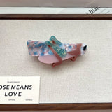 NEW CREATIVE OWL GRASSHOPPER ACETATE HAIR CLIP_CWAHA5718