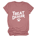 STYLISH CREW NECK SHORT SLEEVE TEE FOR WOMEN_CWDSD8365