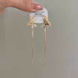 HOLLOW BUTTERFLY TASSEL EARRINGS_CWAJE1287