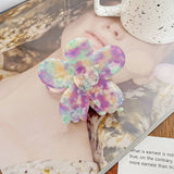 2 7 FLOWER TORTOISE SHELL HAIR CLAW CLIPS_CWAHA0383