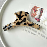Elegant Leopard Acetate Hair Clip ? Large_Cwaha07258