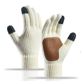 OUTDOOR KNIT GLOVES WINTER TOUCHSCREEN ANTI SLIP_CWAG0519