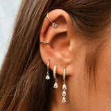 TEARDROP SHAPE MINIMALIST FASHION EARRINGS_CWAJE1728