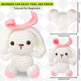 RABBIT CROCHET YARN DIY KNITTING MATERIAL KIT_CWMM1866