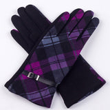 Women Warm Touch Screen Cycling Gloves_Cwag0079