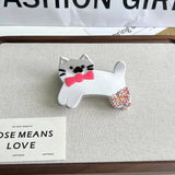 CUTE CAT BOW HAIR CLIP CREATIVE CARTOON ACCESSORY_CWAHA5894