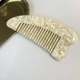 ACETATE ANTI STATIC COMB WITH FINE TEETH HEART_CWMM6437