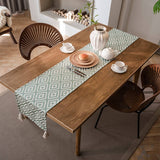 GEOMETRIC TASSEL VERSATILE TABLE RUNNER_CWMM1020