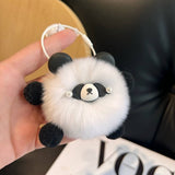 CUTE AND FUNNY RED PANDA CAR KEYCHAIN BAG PENDANT_CWMM2515