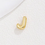 SIMPLE SMOOTH 26 LETTERS PENDANT NECKLACE_CWMM5874