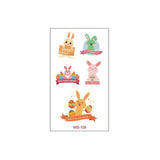EASTER EGG BUNNY TATTOOS KIDS WATERPROOF SET_CWMM8376