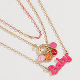 FASHION DESIGN POPULAR FLOWER HEART NECKLACE_CWAJE2847
