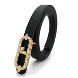 Women Simpleniche Design Thin Belt_Cwabe0179