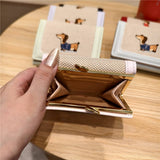 New Pu Embroidered Cartoon 3-Fold Wallet_Cwab06263