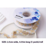 RIBBON TWEED BOUQUET FLOWER WRAP DIY RIBBON_CWMM5745