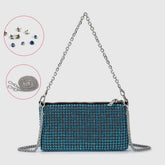 TEMPERAMENTAL ALL MATCH RHINESTONE EVENING BAG_CWAB3585