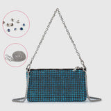 TEMPERAMENTAL ALL MATCH RHINESTONE EVENING BAG_CWAB3585