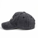 Vintage Washed Letter Embroidered Baseball Cap Cwah1536