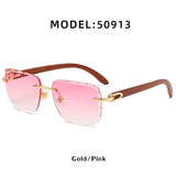 FASHIONABLE FRAMELESS CUT EDGE SUNGLASSES_CWASG0597