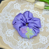 GRAPE HEAVY INDUSTRY EMBROIDERED FLOWER HAIRBAND_CWAHA3698