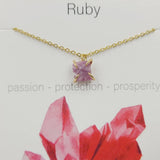 IRREGULAR FOUR CLAW NATURAL STONE NECKLACE_CWAJE1056