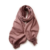 Winter Scarf Shawl Soft Warm Fringe Design