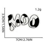 CARTOON COW CUTE EMBROIDERED PATCH_CWMM4064