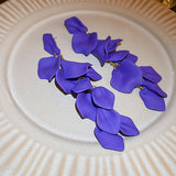 RETRO WATER DROP GEOMETRIC SIMPLE EARRINGS_CWAJE2324