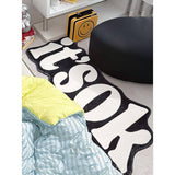 LONG THICK RUNNER RUG SIMPLE ACCENT FOR HOME DECOR_CWMM7404