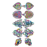 NEW CHINESE RETRO ALLOY SHAWL CLIP CREATIVE HOLLOW_CWMM2189