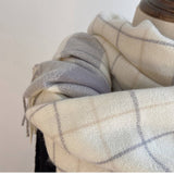 PLAID SCARF SHAWL CLASSIC TARTAN WINTER WRAP_CWASC1455