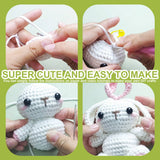 RABBIT CROCHET YARN DIY KNITTING MATERIAL KIT_CWMM1866