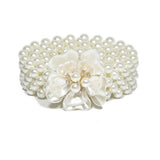 Wide Belt With Floral Rhinestones And Pearls_Cwabe0500