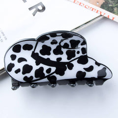 HAT SHAPED PVC HAIR CLAW 8 2CM CUTE GRAPHIC CLIP_CWAHA0640