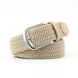 Trendy Elastic Braided Casual Elastic Belt_Cwabe0605
