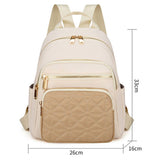Women'S Fashionable All-Match Solid Color Backpack_Cwab2736