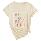 Solid Mother'S Day Blouse_Cwtbls0574